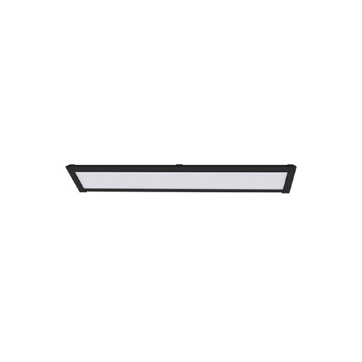 LUMINARIA LED TL SLIM 20 SOBREPOR AUTOVOLT 4000K PRETA-DER/02 PRETA-7897079091694
