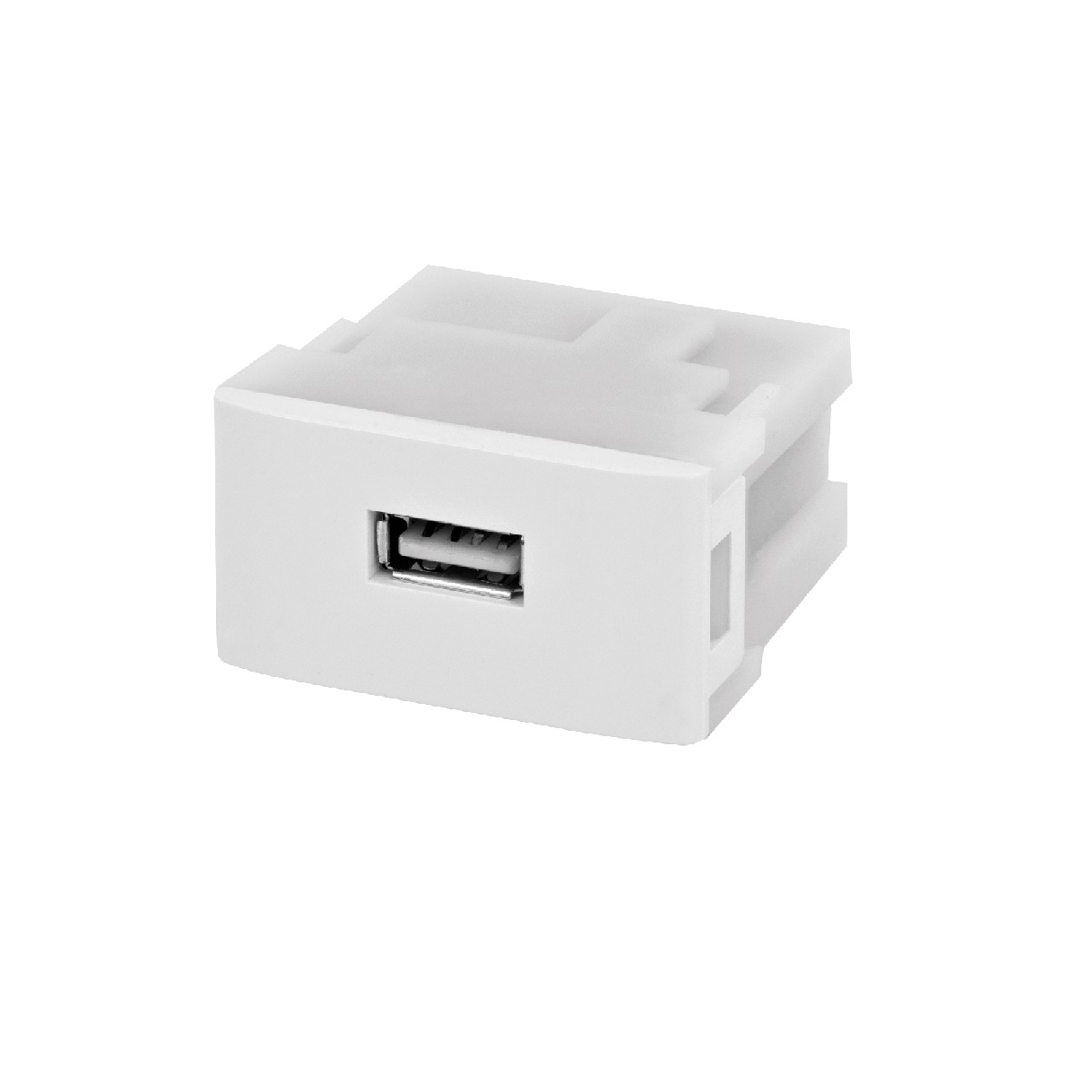 PEZZI MODULO USB 1,5A BRANCO