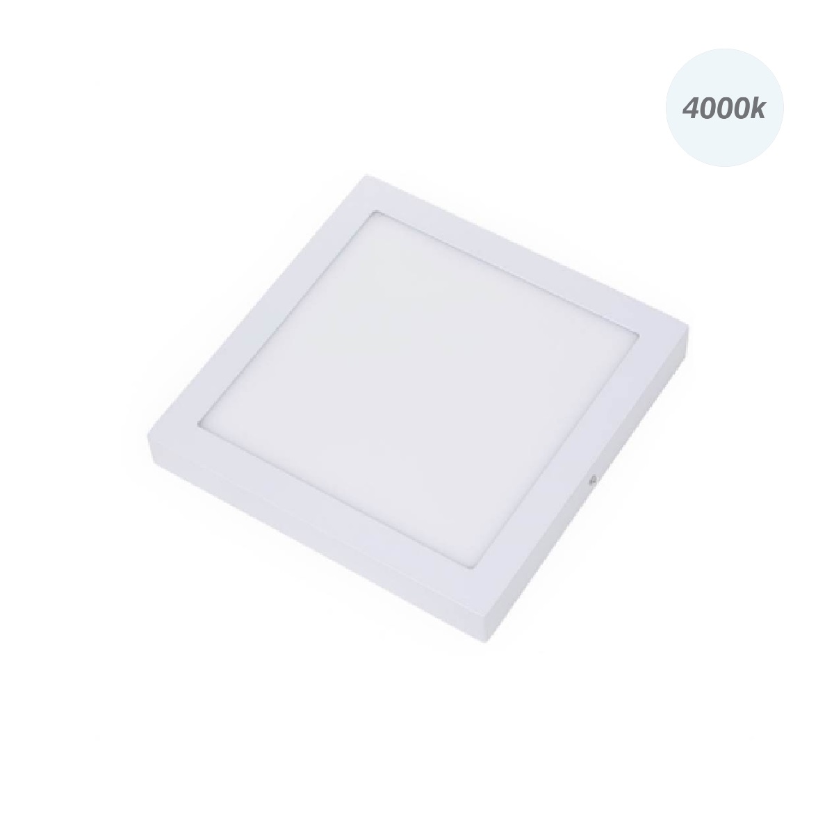 PLAFON LED QUADRADO 4000K 20W SOBREPOR SAVEENERGY