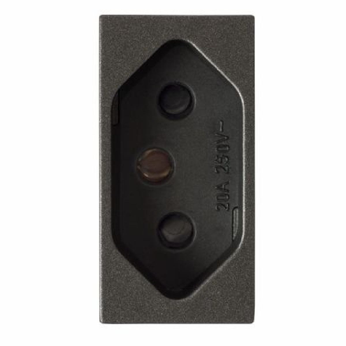 VIVACE PRETO MOD TOM 2P+T 20A SIEMENS