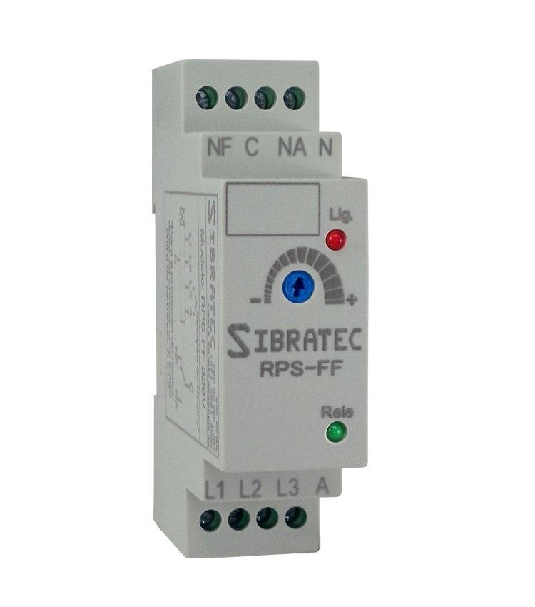 RELE FALTA FASE C/ OU S/ NEUT 380V SIBRATEC