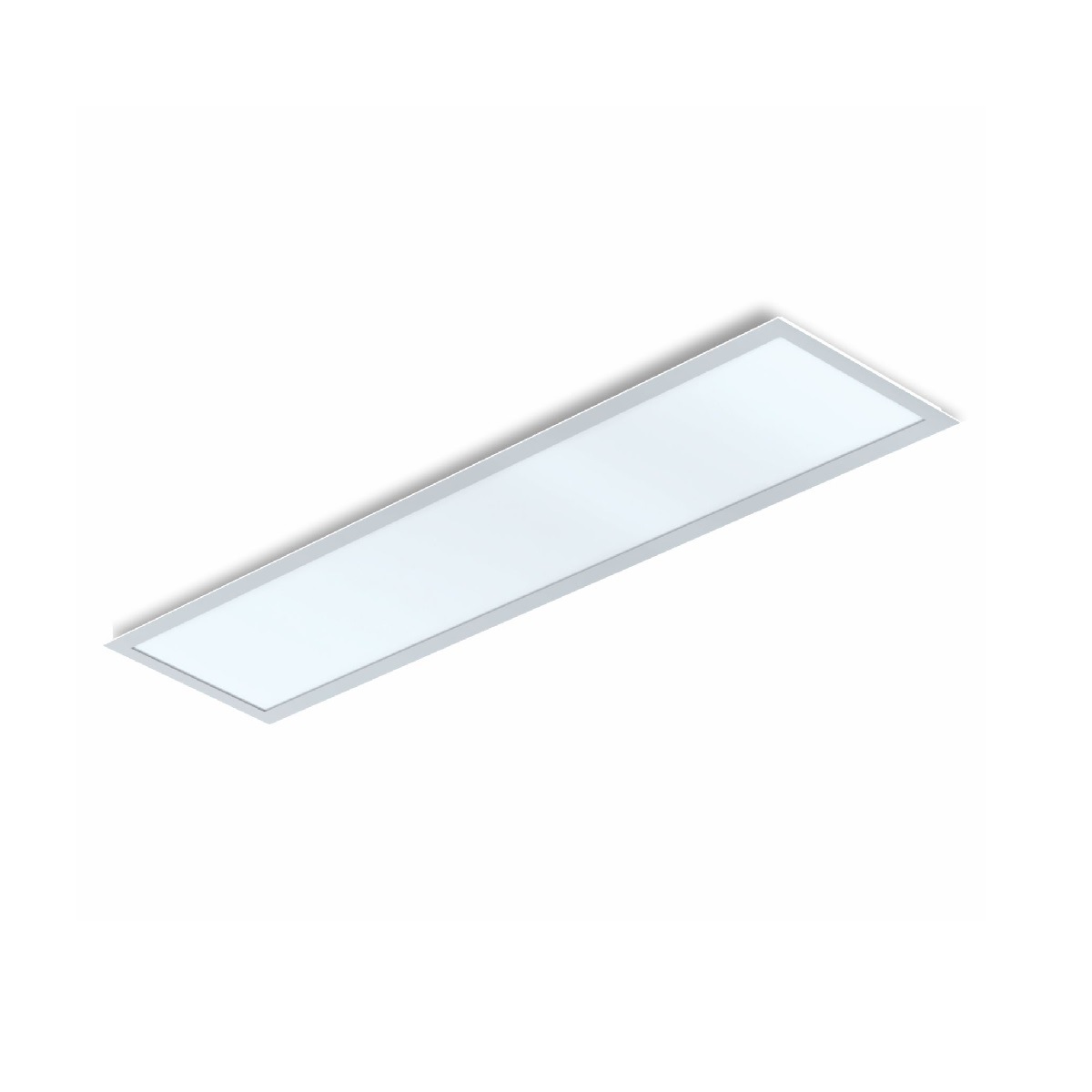 PLAFON LED RETANGULAR EMBUTIR 124X25CM 40W 6500K G-LI