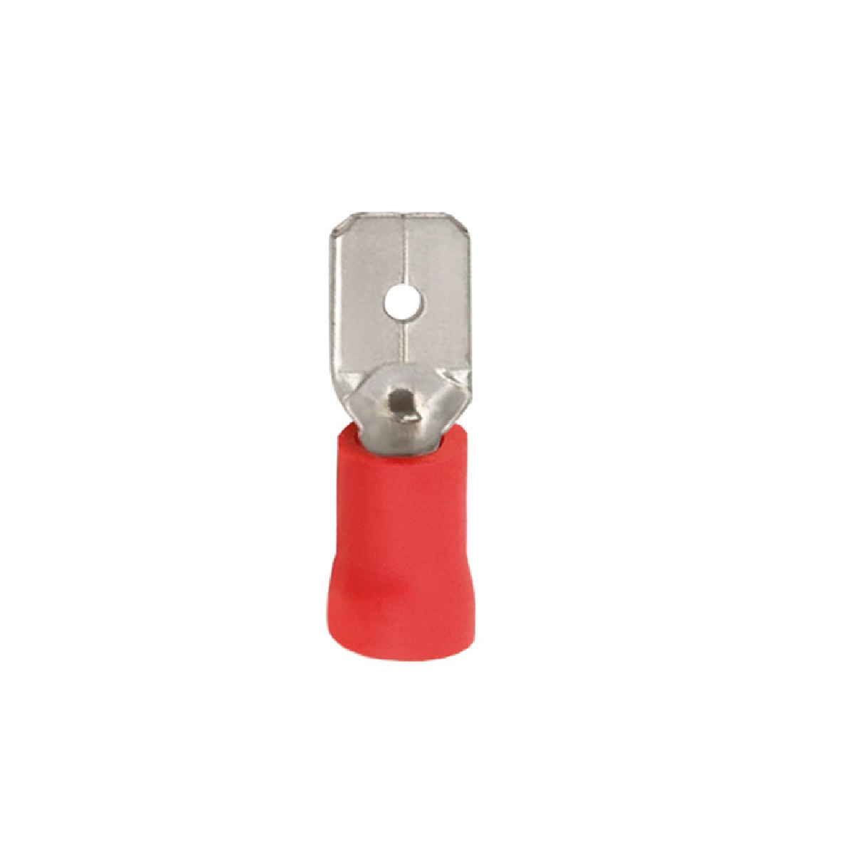 TERMINAL ISOLADO TIPO CHATO MACHO VM 1,5MM