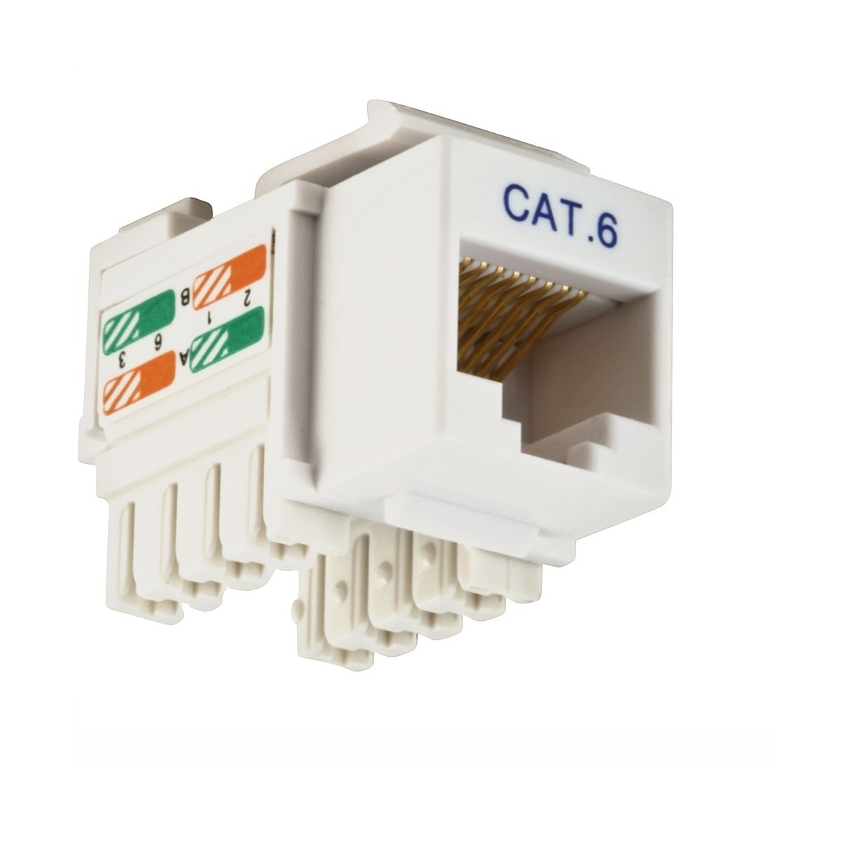 CONECTOR RJ 45   FEMEA CAT6E