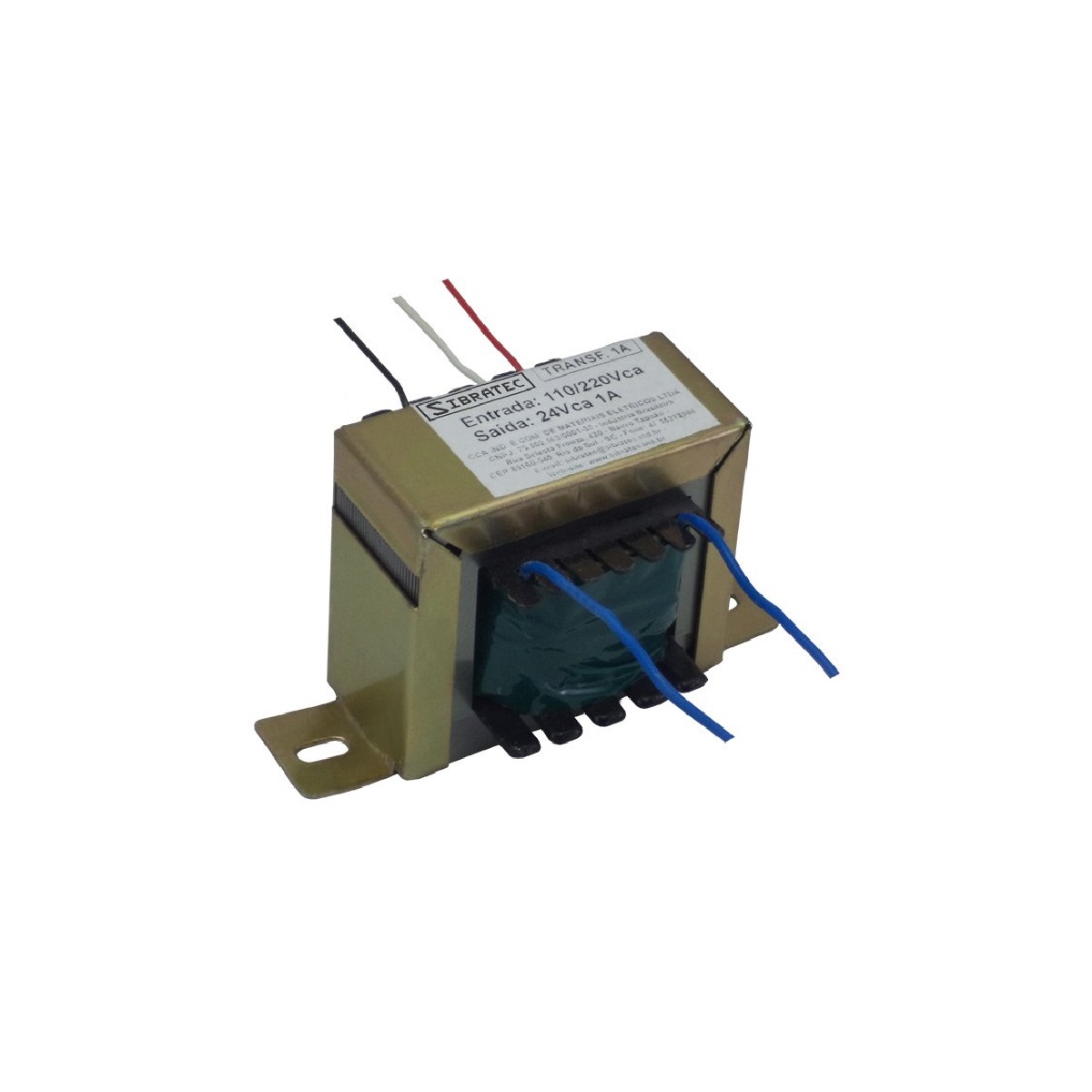 AUTO TRAFO SAIDA 24VCA 1A ENTRADA 110/220/380V