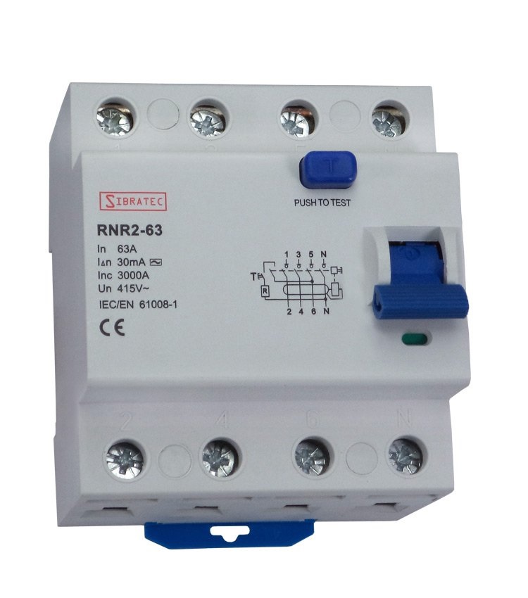 INTERRUPTOR DIFERENCIAL 4P 25A SENS. 30MA SIBRATEC