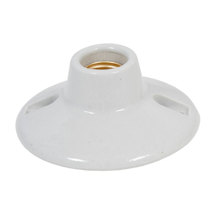 PORTA LAMPADA E-27 LISO  PARA PLAFUNIER