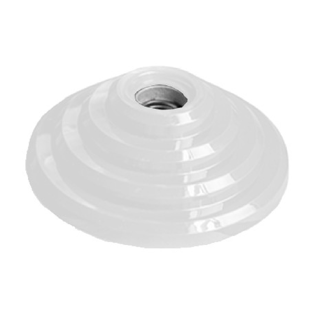 PORTA LAMPADA PLAFON 100W BR PIRAMIDE REDONDO