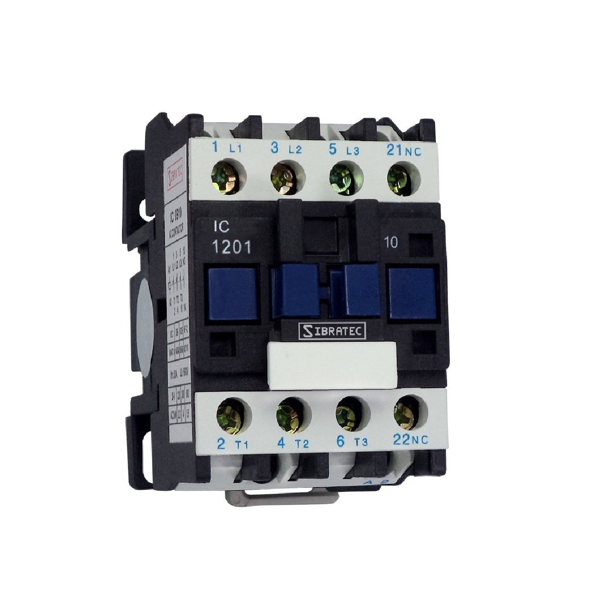 CONTATOR  12A 24VCA 1NF - SOPRANO