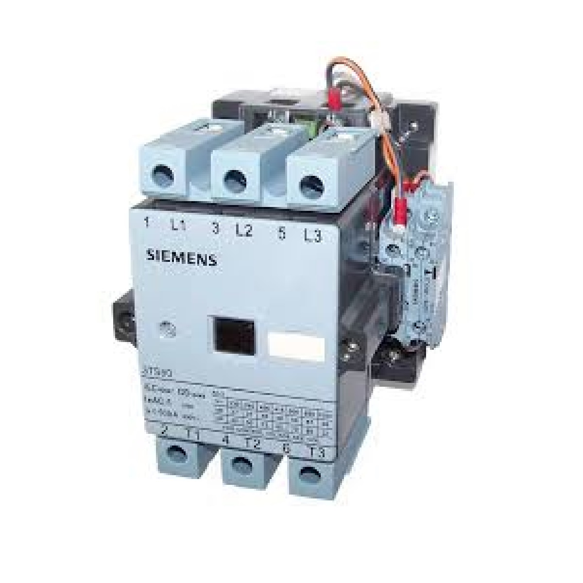 CONTATOR 105A 220V 1NA+1NF SIEMENS 3TS50