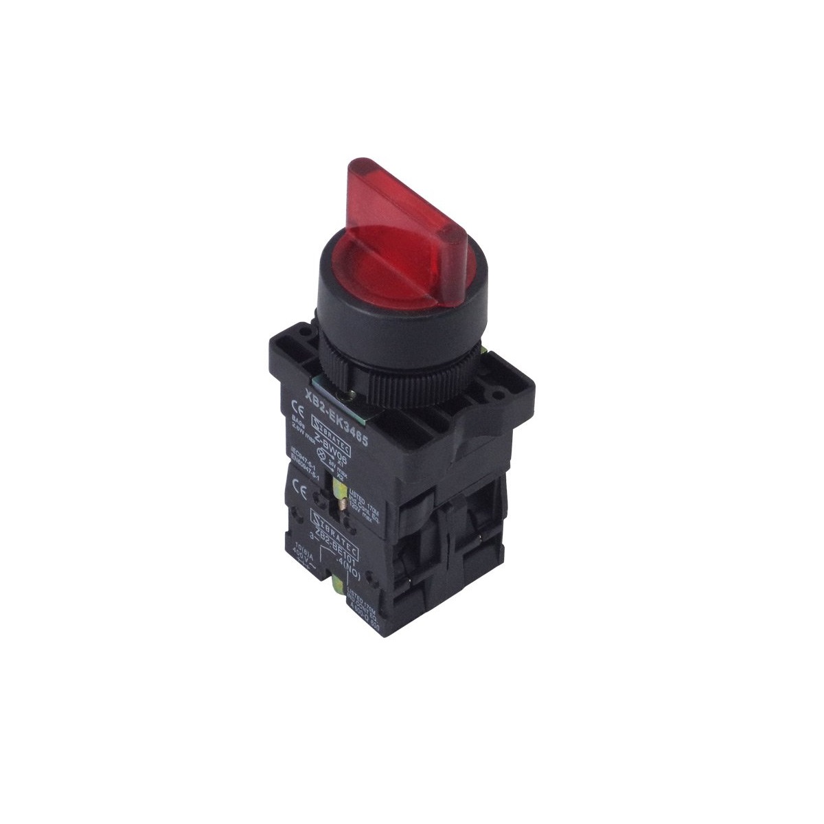 BOTAO SELETOR 3 POS ILUM C/NA+NF VM 220V SIBRATEC