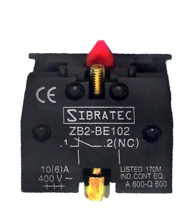 BOTAO BLOCO CONTATO 1NF SIBRATEC