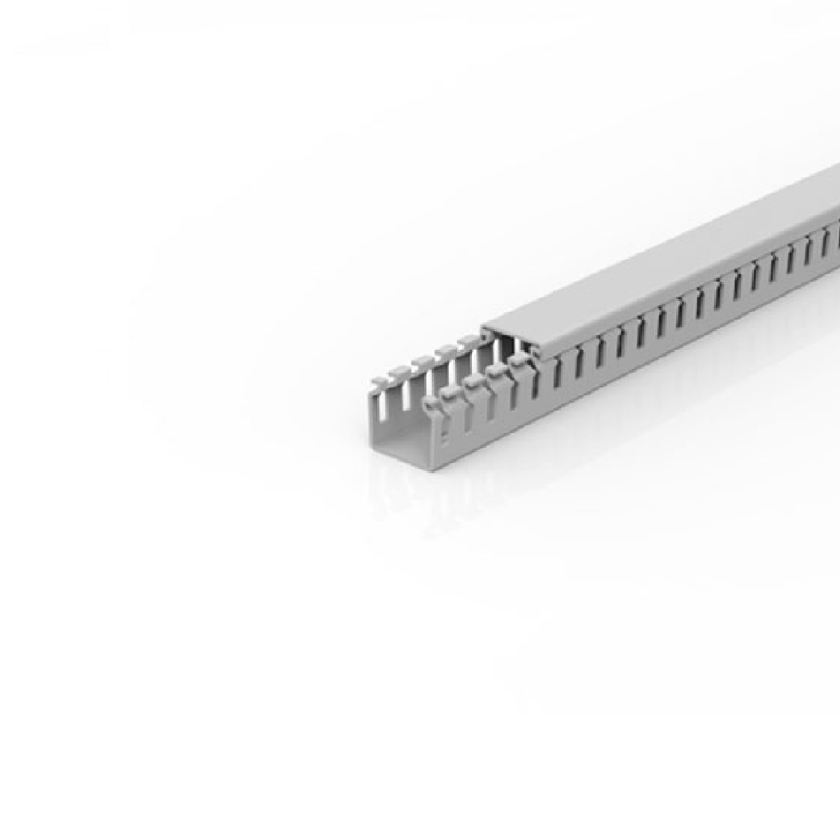 CANALETA  CINZA 30X30MM BARRA  2 METROS ABERTO