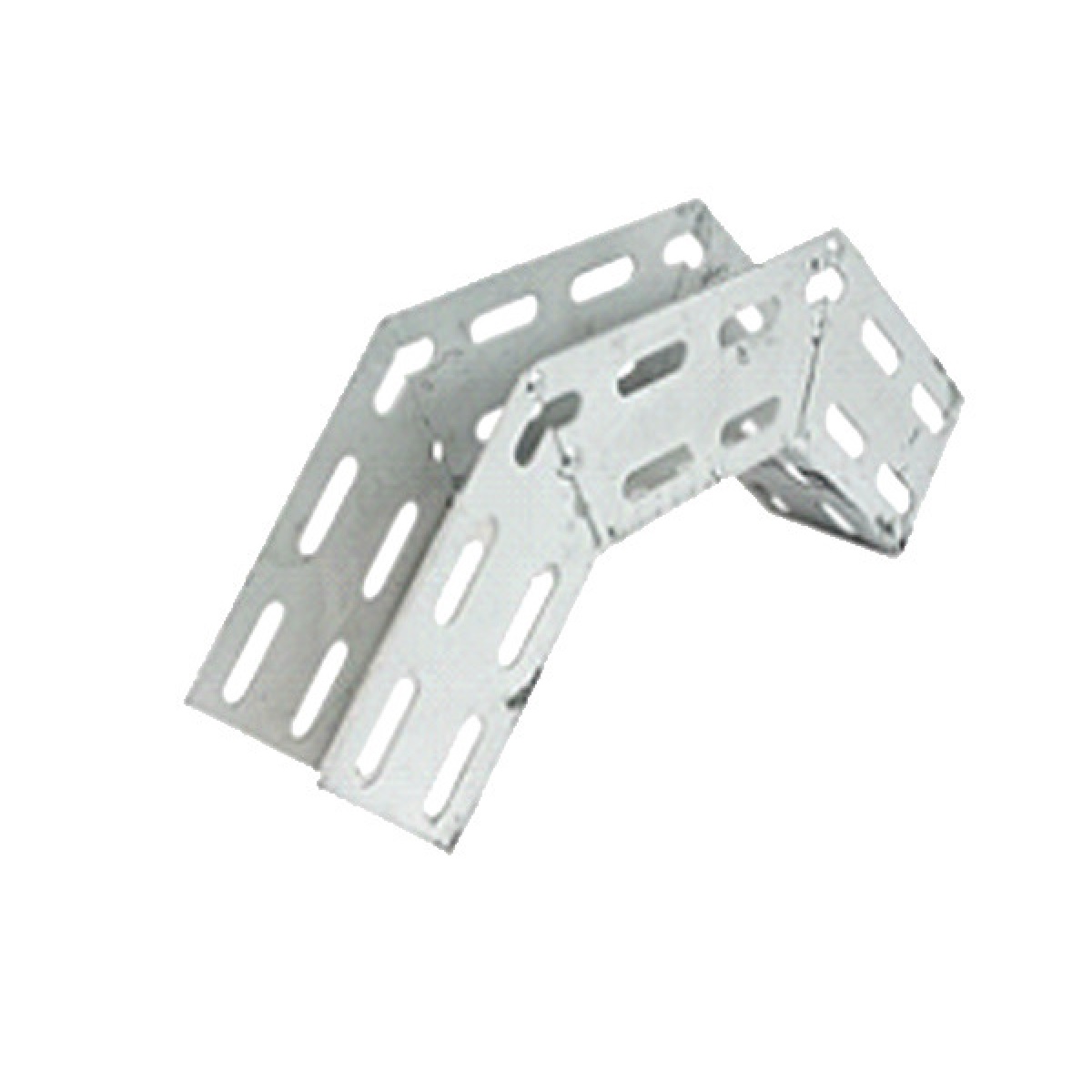 ELETROCALHA CURVA PLANA VERTICAL EXTERNA 90° 50X50MM