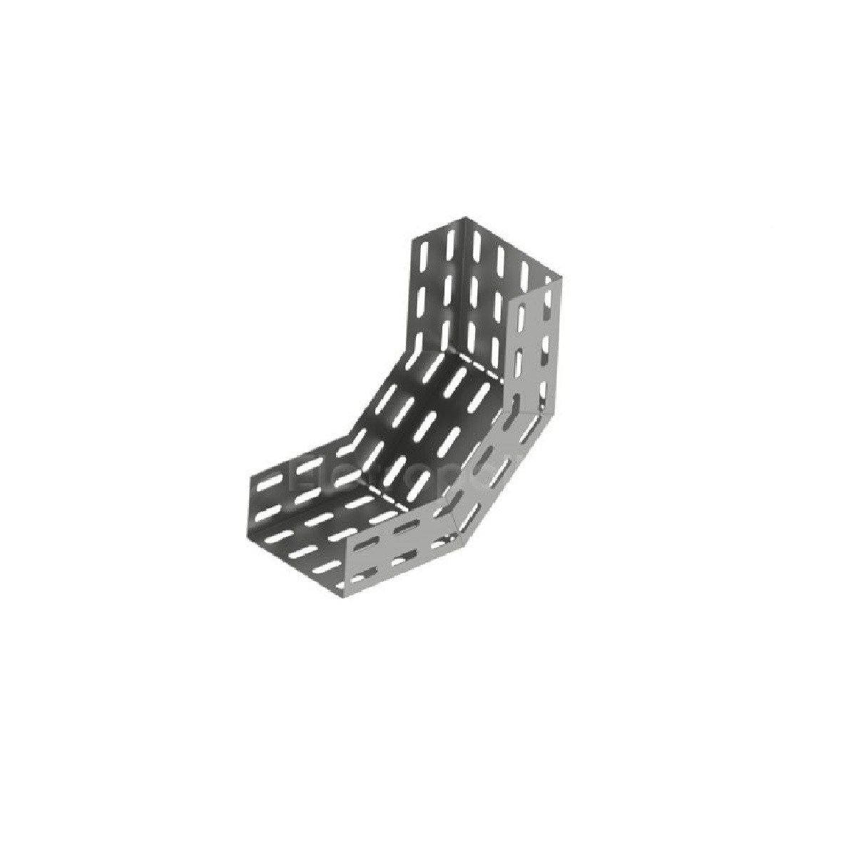 ELETROCALHA CURVA PLANA VERTICAL INTERNA 90°  50X50MM