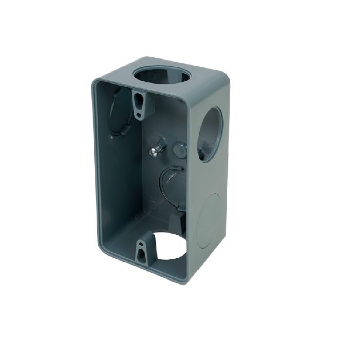 CAIXA 6 ENTRADAS CINZA 1 INPOL