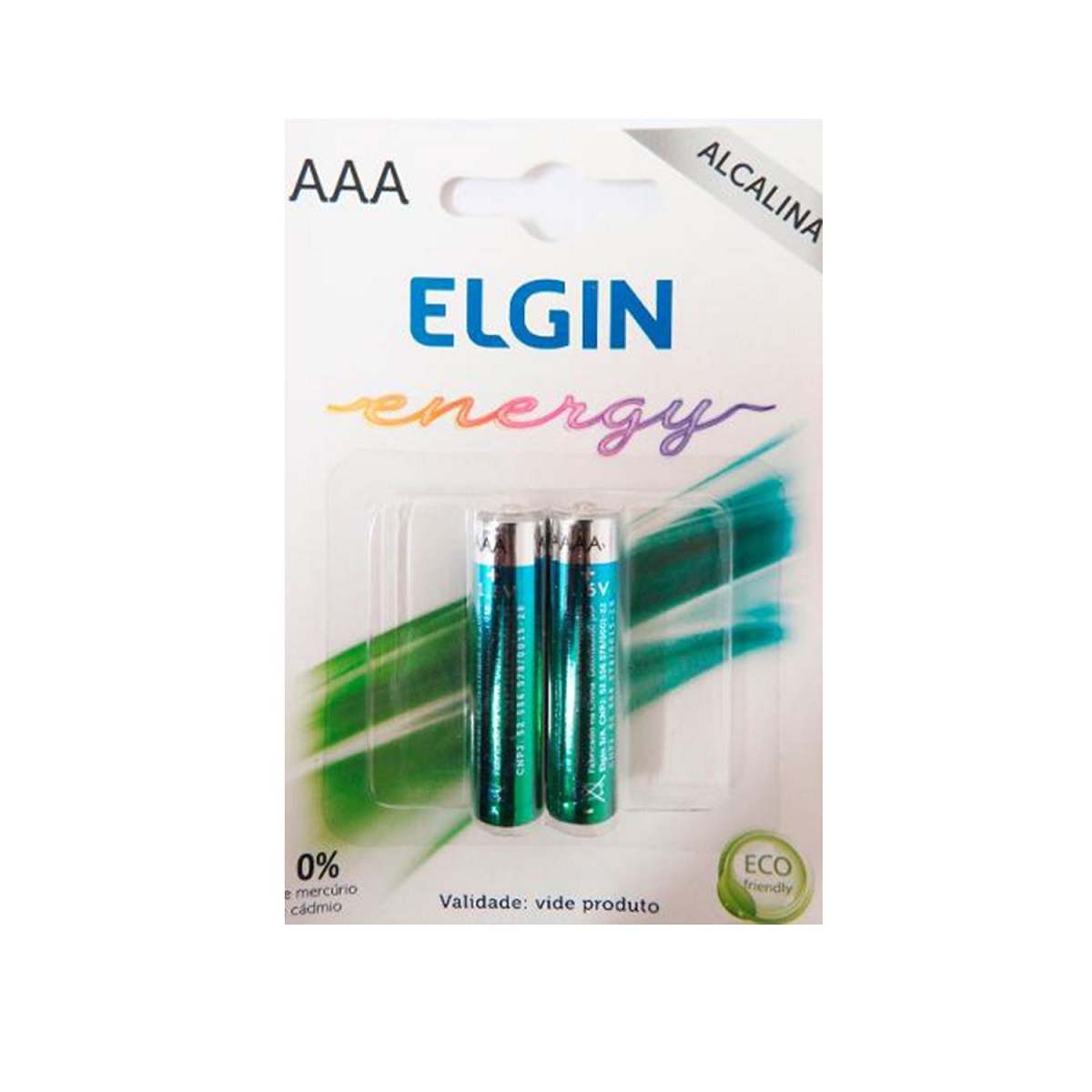 PILHA ALCALINA AAA PALITO 1,5V C/2PC