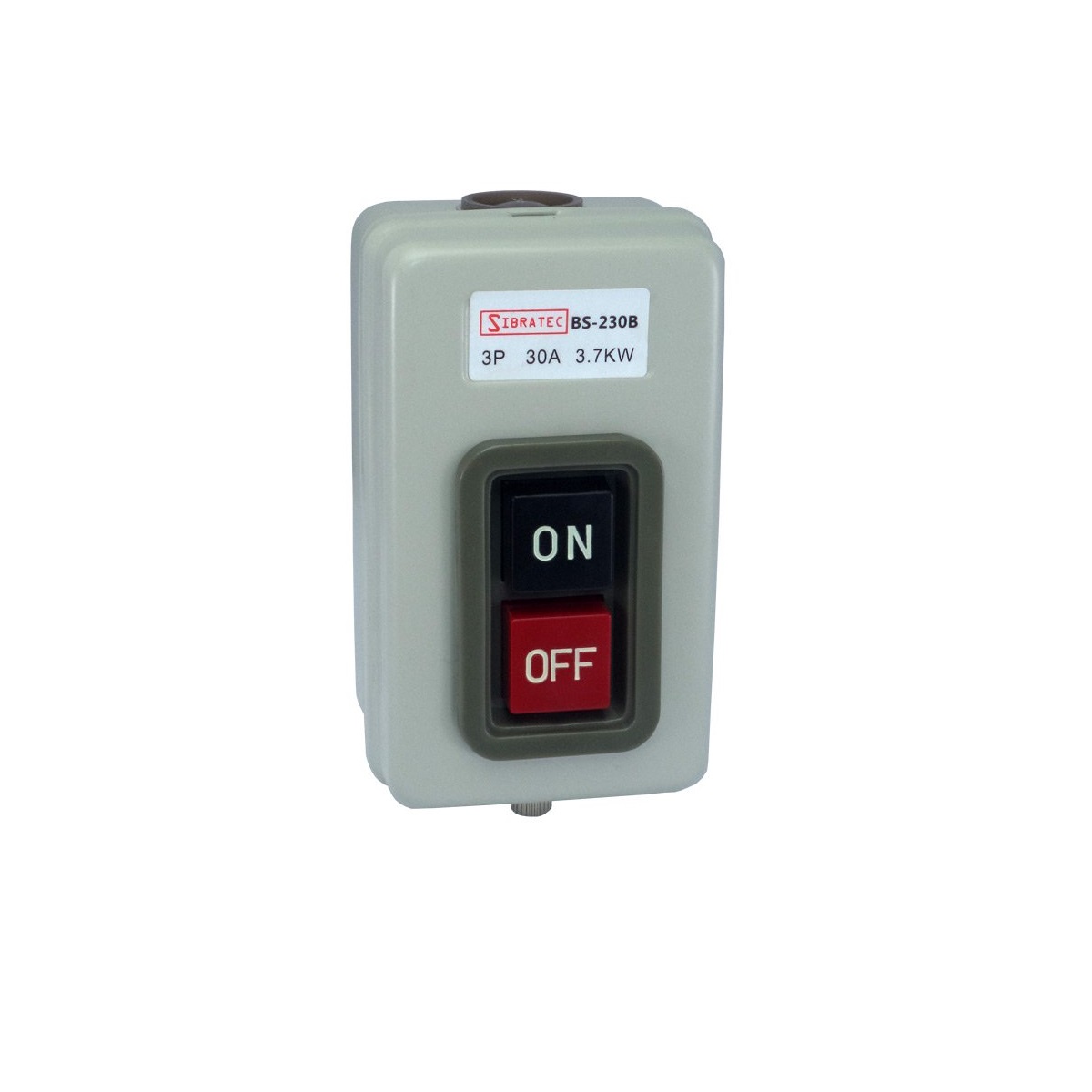 CHAVE MOTOR BS-230B TRIF 30A 3,7KW SIBRATEC