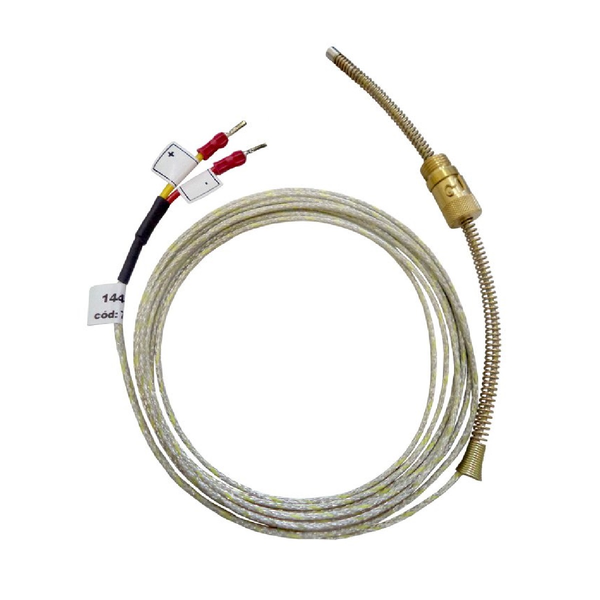 SENSOR TEMPERATURA K 6MM CABO 3MT S/P