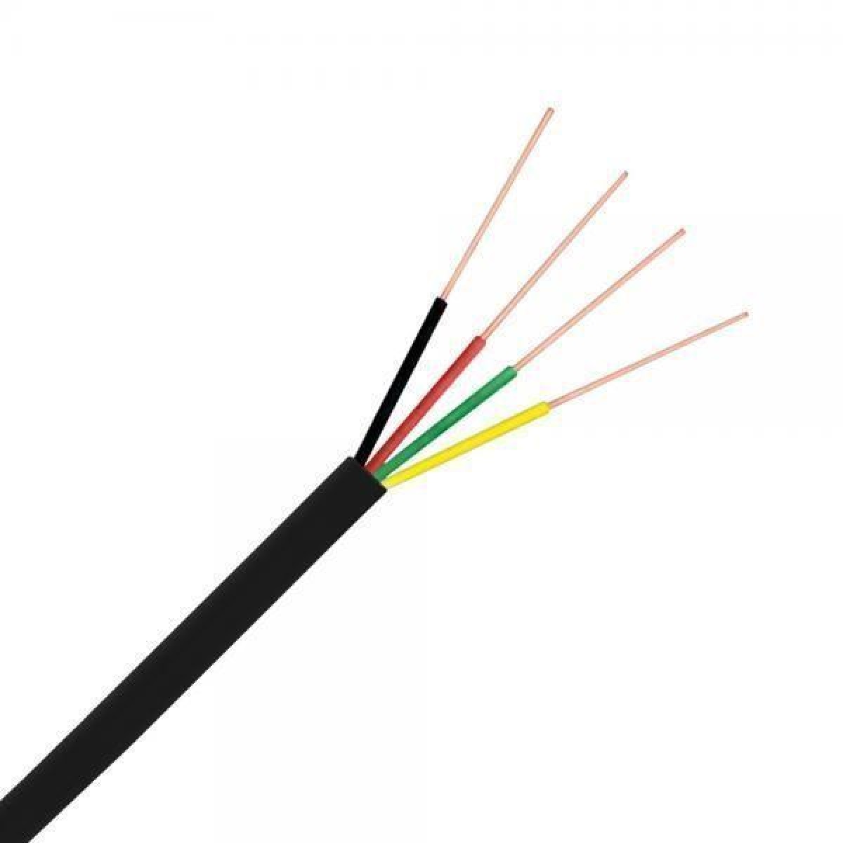 CABO TELEFONIA LISO 4 VIAS   RJ11  PRETO