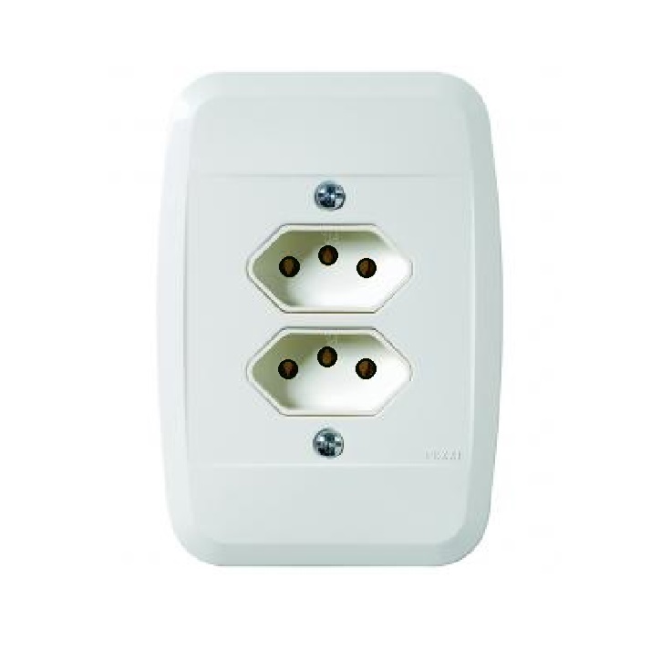 CONJUNTO 2 TOMADAS 20A  PEZZI 40.000