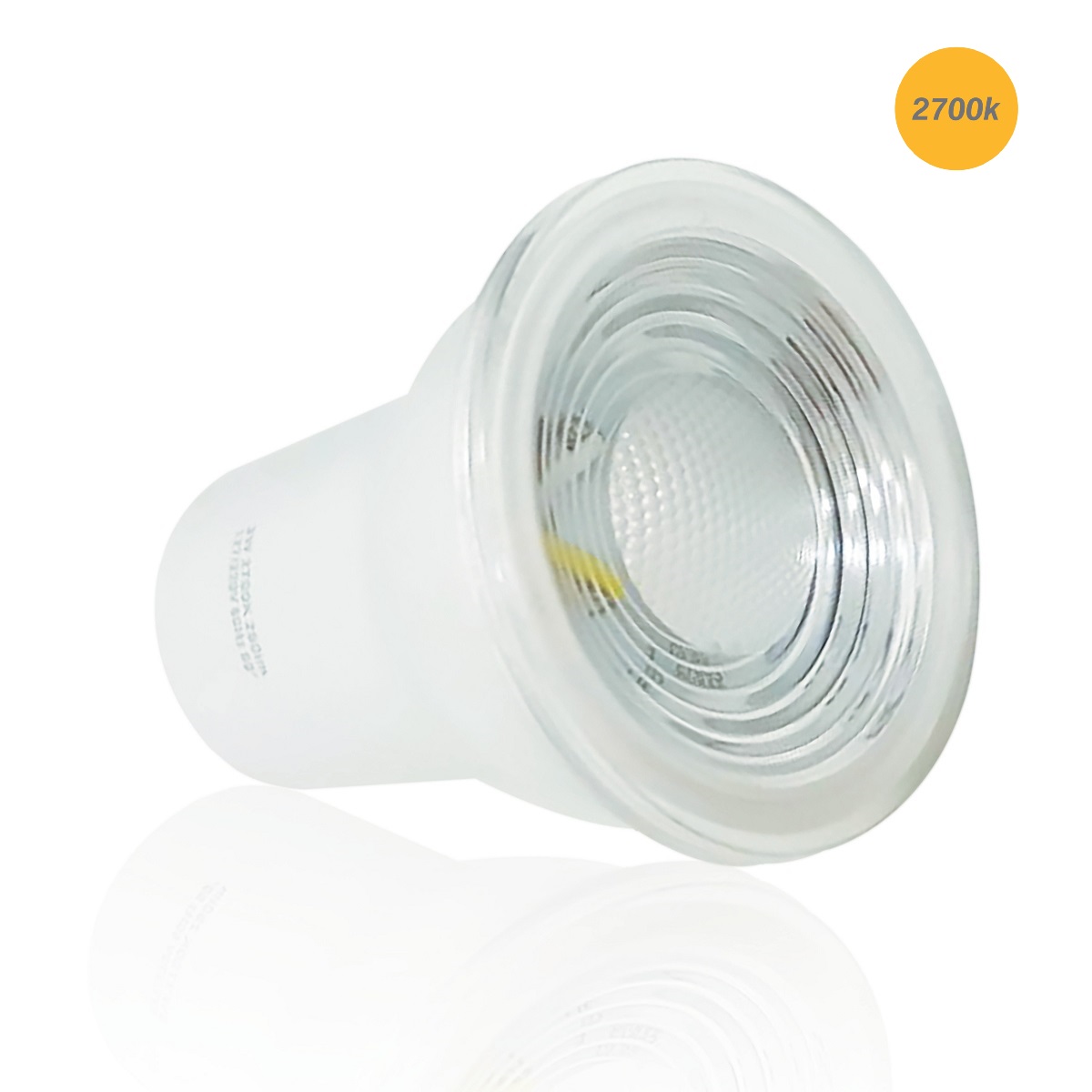 LAMPLED DICROICA MR11 4W GU10 2700K  MINI LUMINA