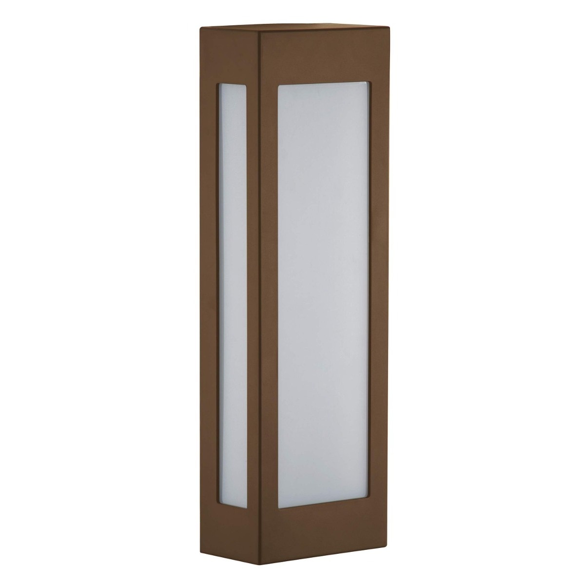 ARANDELA PLAST 25CM INJ 1XE27 MARROM DITAL