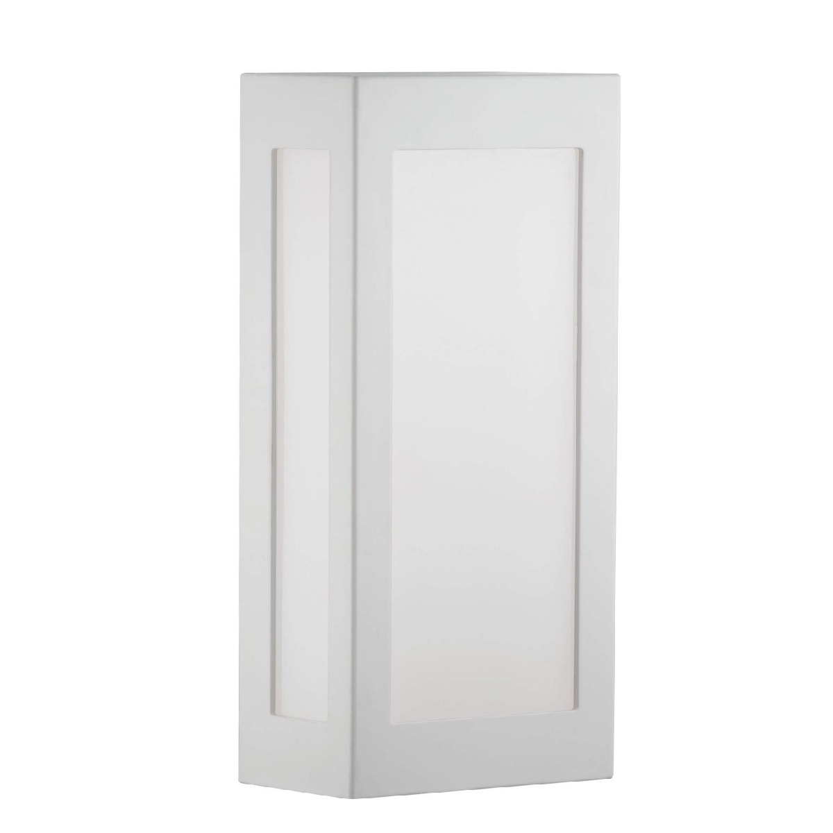 ARANDELA PLASTICA  25CM INJ 1XE27 BRANCA DITAL