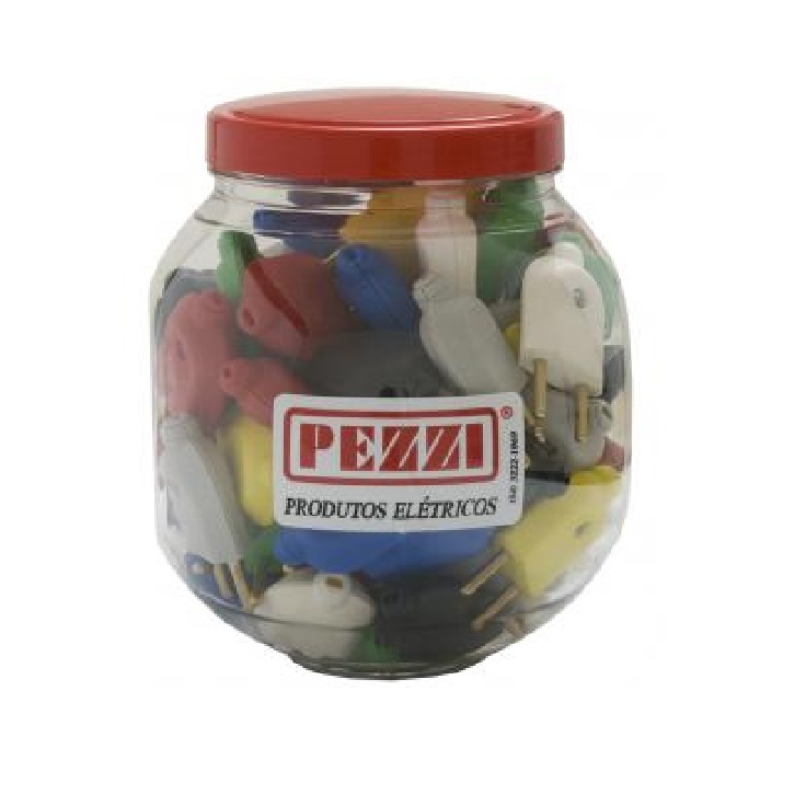 PINO ABNT 2P 10A COLORIDO 4MM - PEZZI