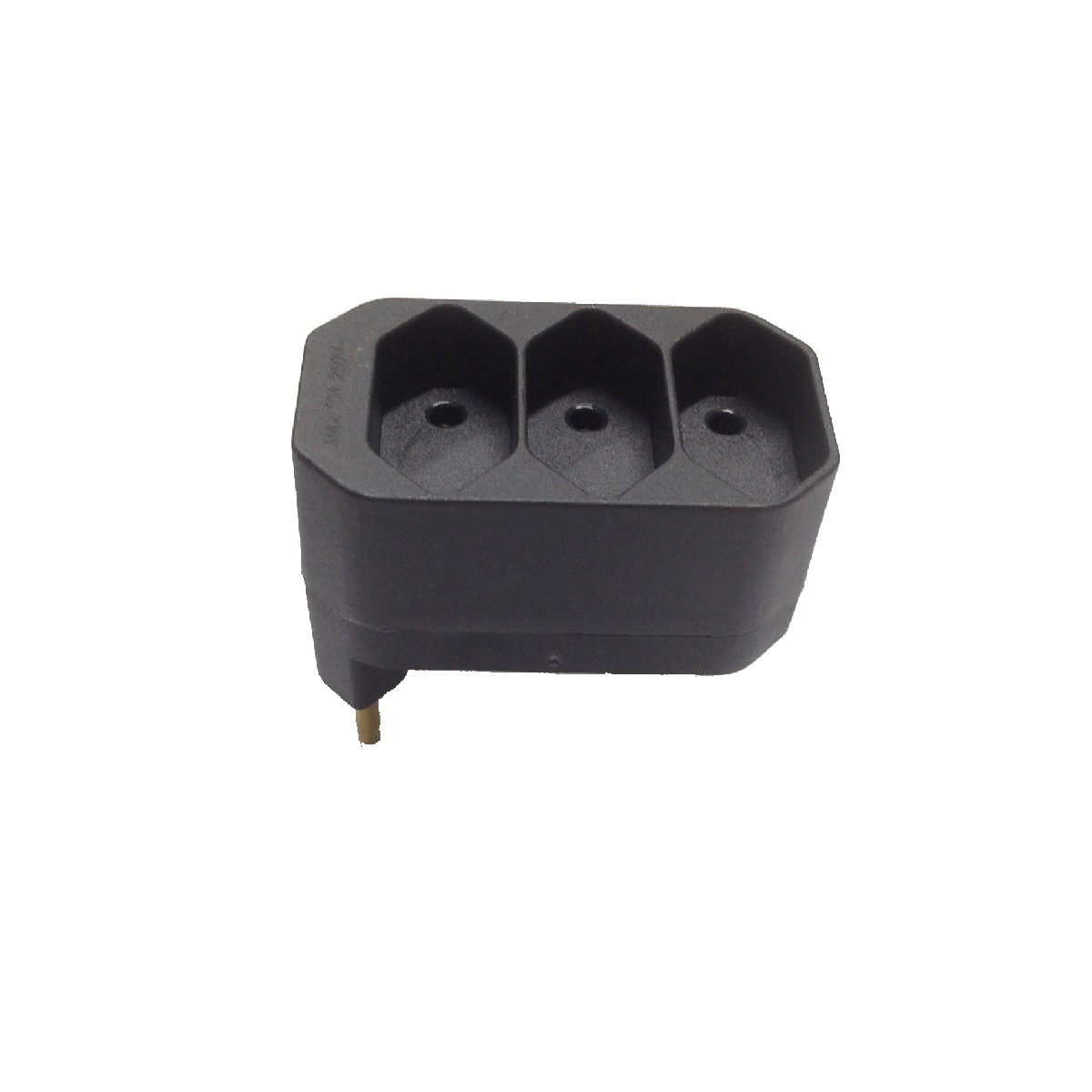 PINO ABNT 3 SAIDAS T  10A PRETO PEZZI