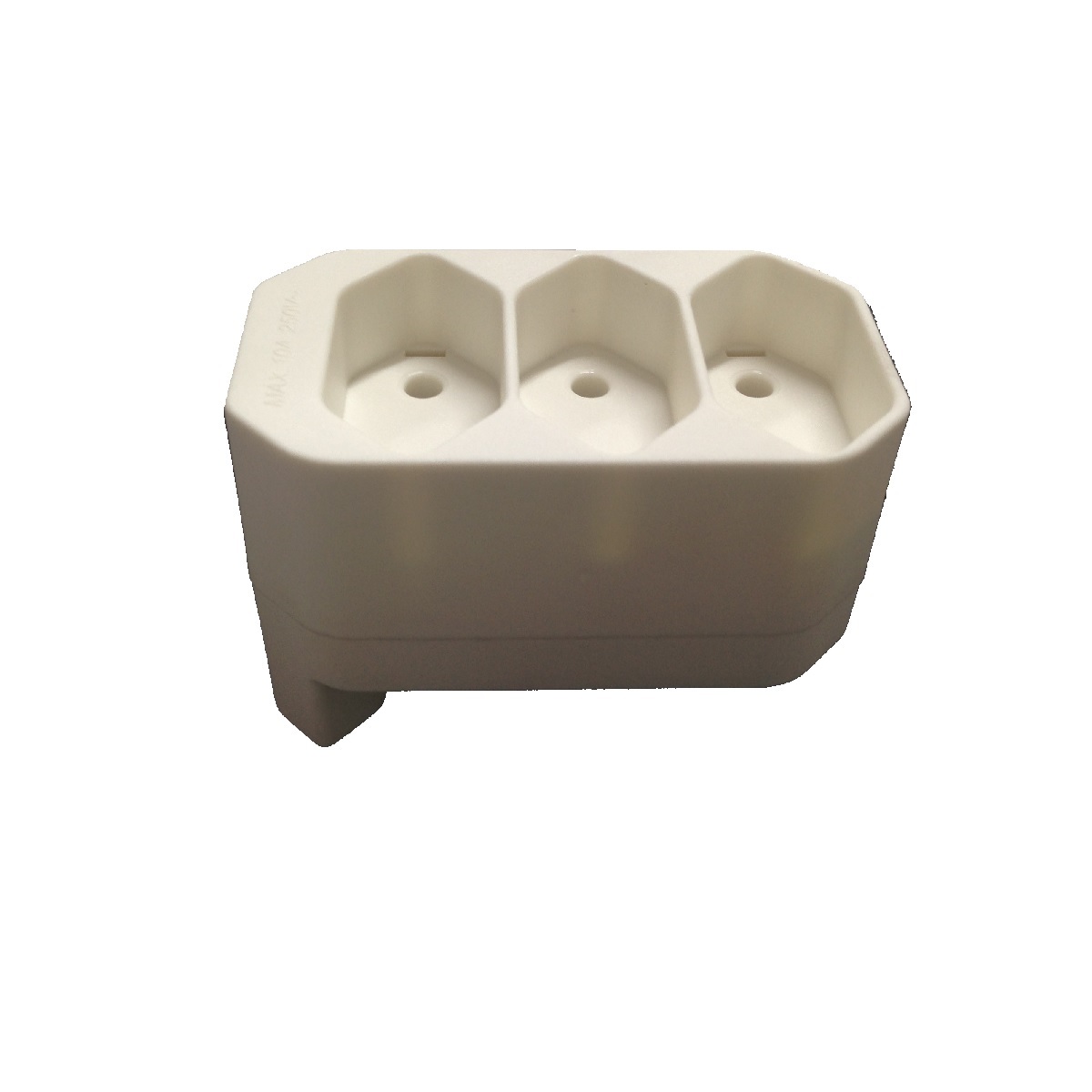 PINO ABNT 3 SAIDAS T  10A BRANCO PEZZI