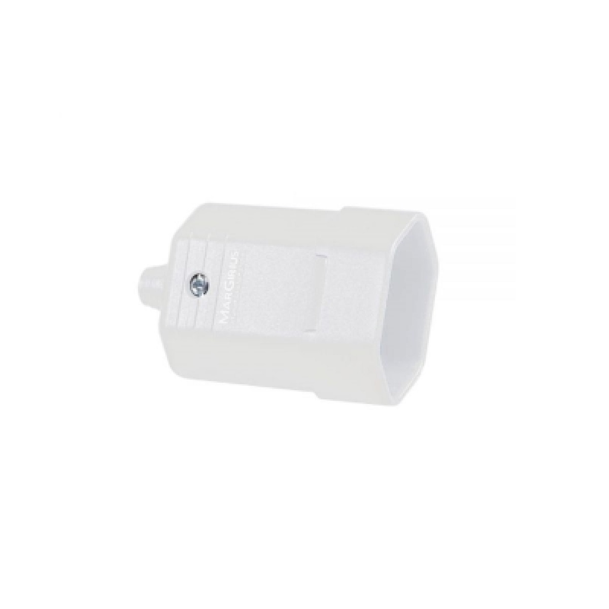 PINO ABNT 2P+T 10A FEMEA RETO BRANCO MARGIRIUS