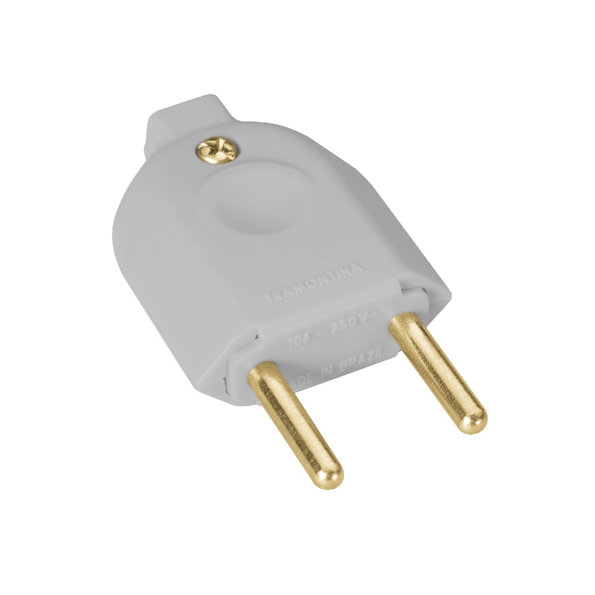 PINO ABNT 2P 10A BRANCO 4MM MARGIRIUS