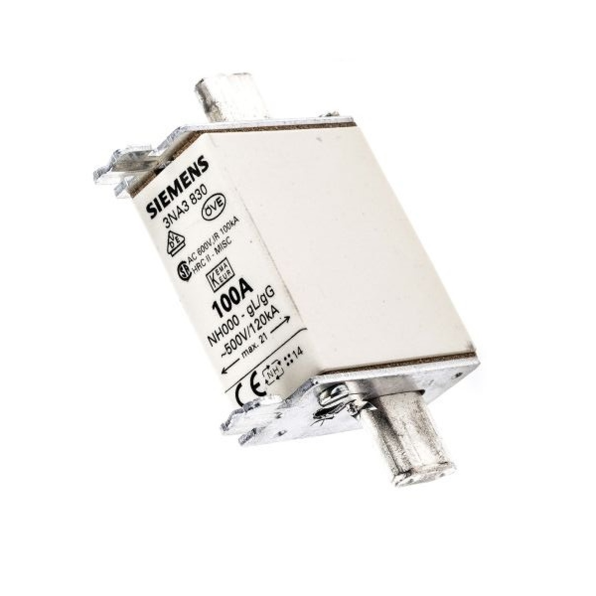 FUSIVEL NH000 100A 500V RET