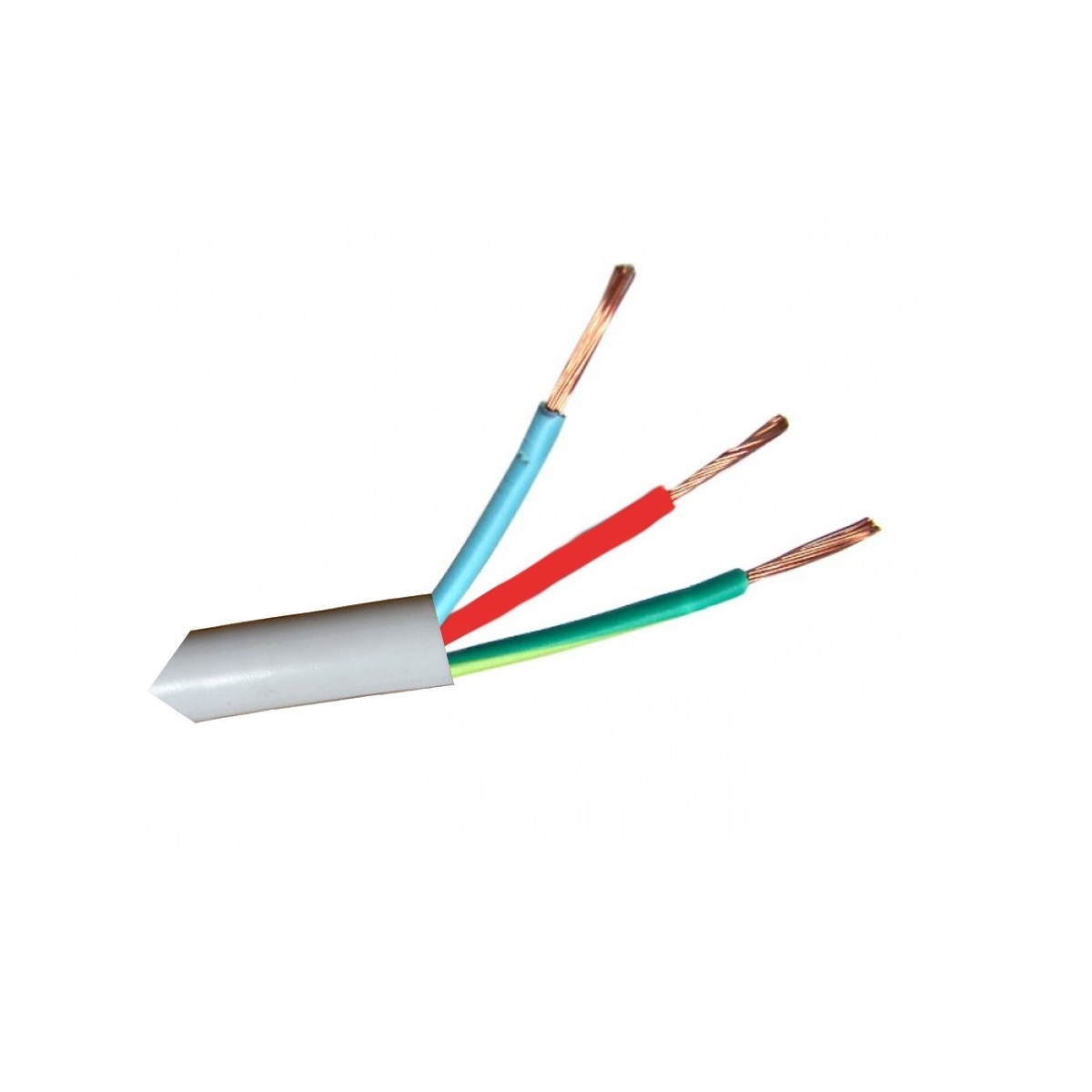 CABO PP  3X 2,5 MM BRANCO 500V