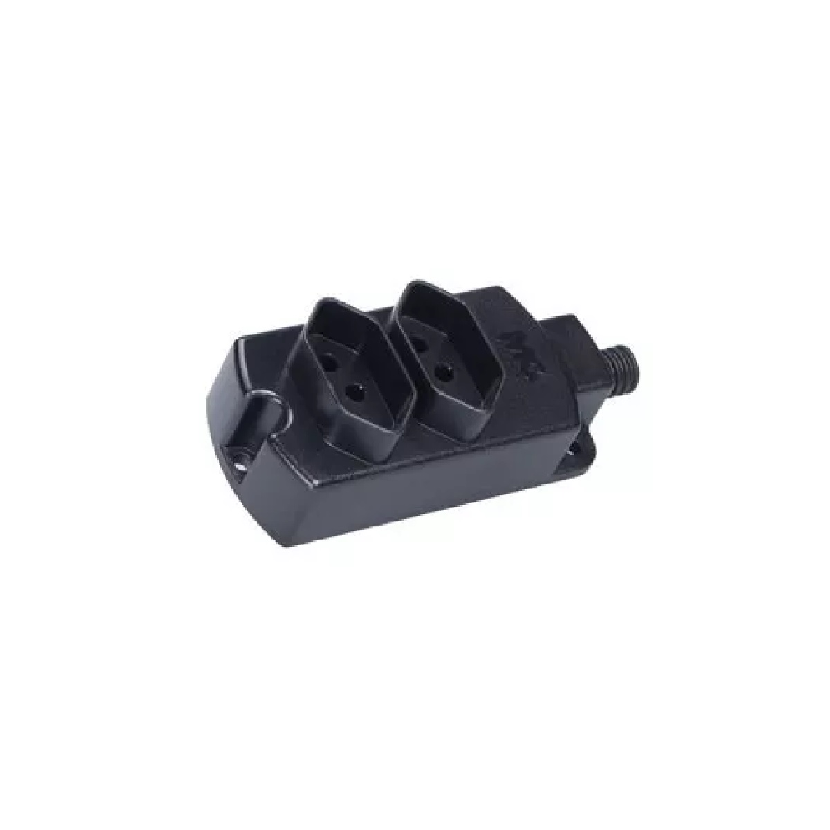TOMADA EXTERNA UNIVERSAL KIT  DUPLO PRETO 20A MARGIRIUS