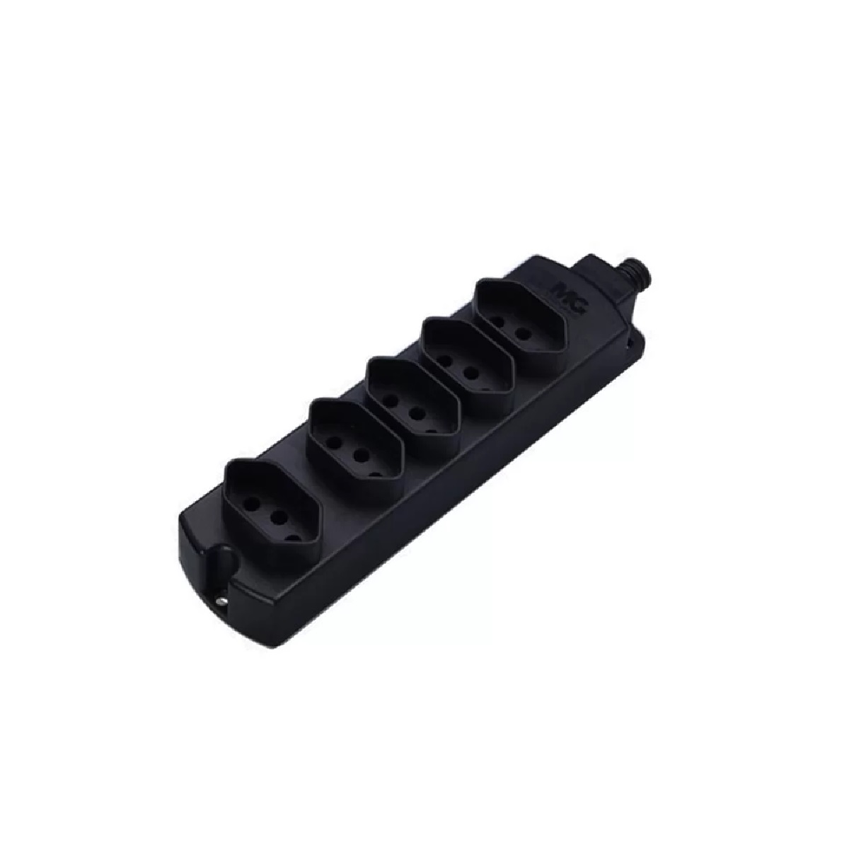 TOMADA EXTERNA UNIVERSAL KIT QUINTUPLO 20A PRETA - MARGIRIUS