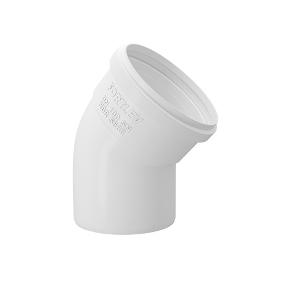 H JOELHO 45 ESGOTO SERIE NORMAL 100MM