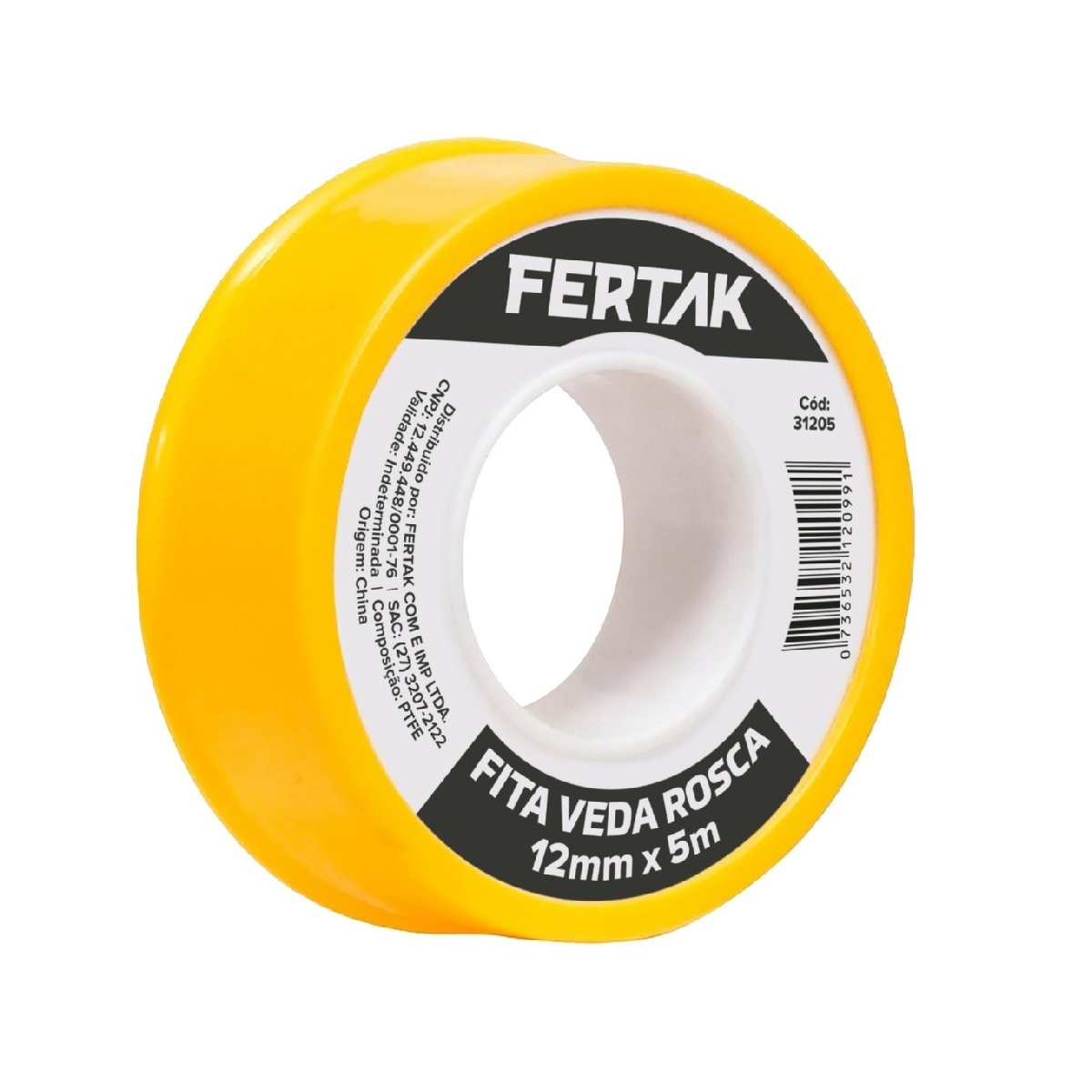 FITA VEDA ROSCA 18MM X 25MT FERTAK