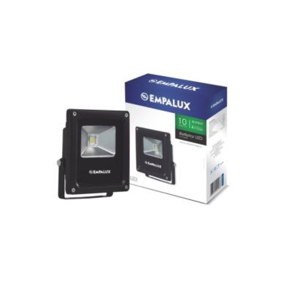 PROJETOR LED VERDE  10W PRETO G-LIGHT