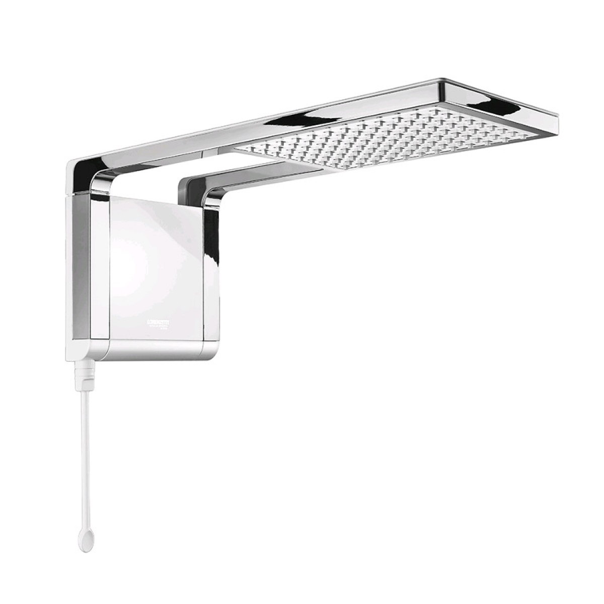 CHUVEIRO ACQUA STORM ULTRA BRANCO CROMADO 7800W 220V LORENZETTI