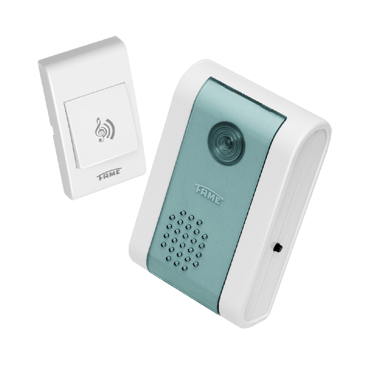 CAMPAINHA SEM FIO BRANCA FAME