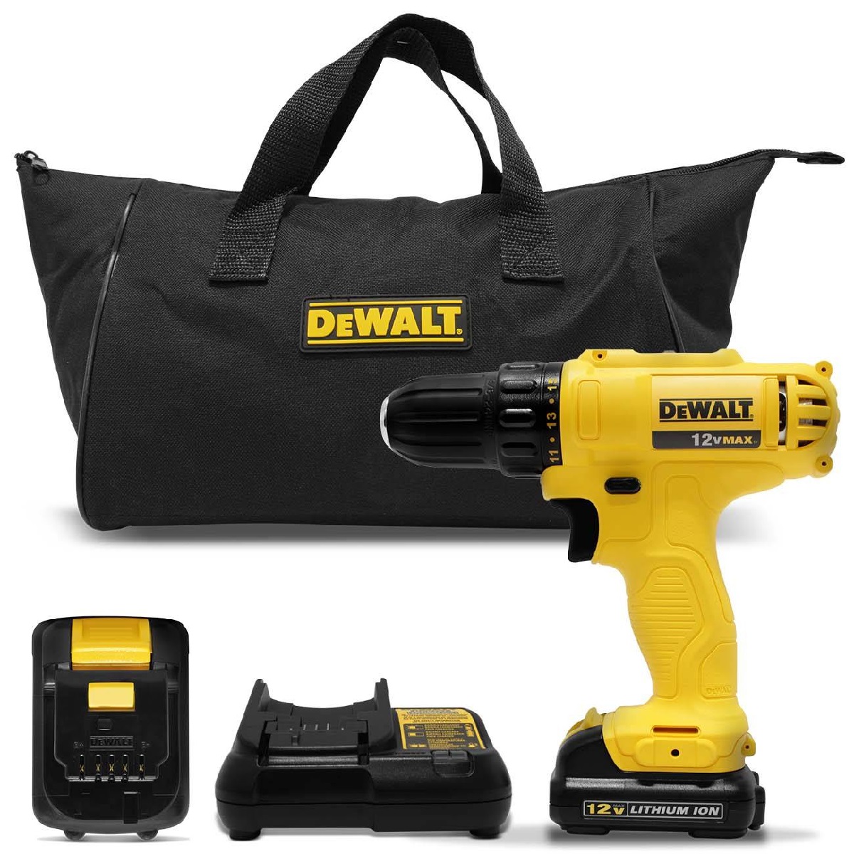 PARAF/FUR 3/8 12V 10MM BATLITIO BIVOLT DEWALT
