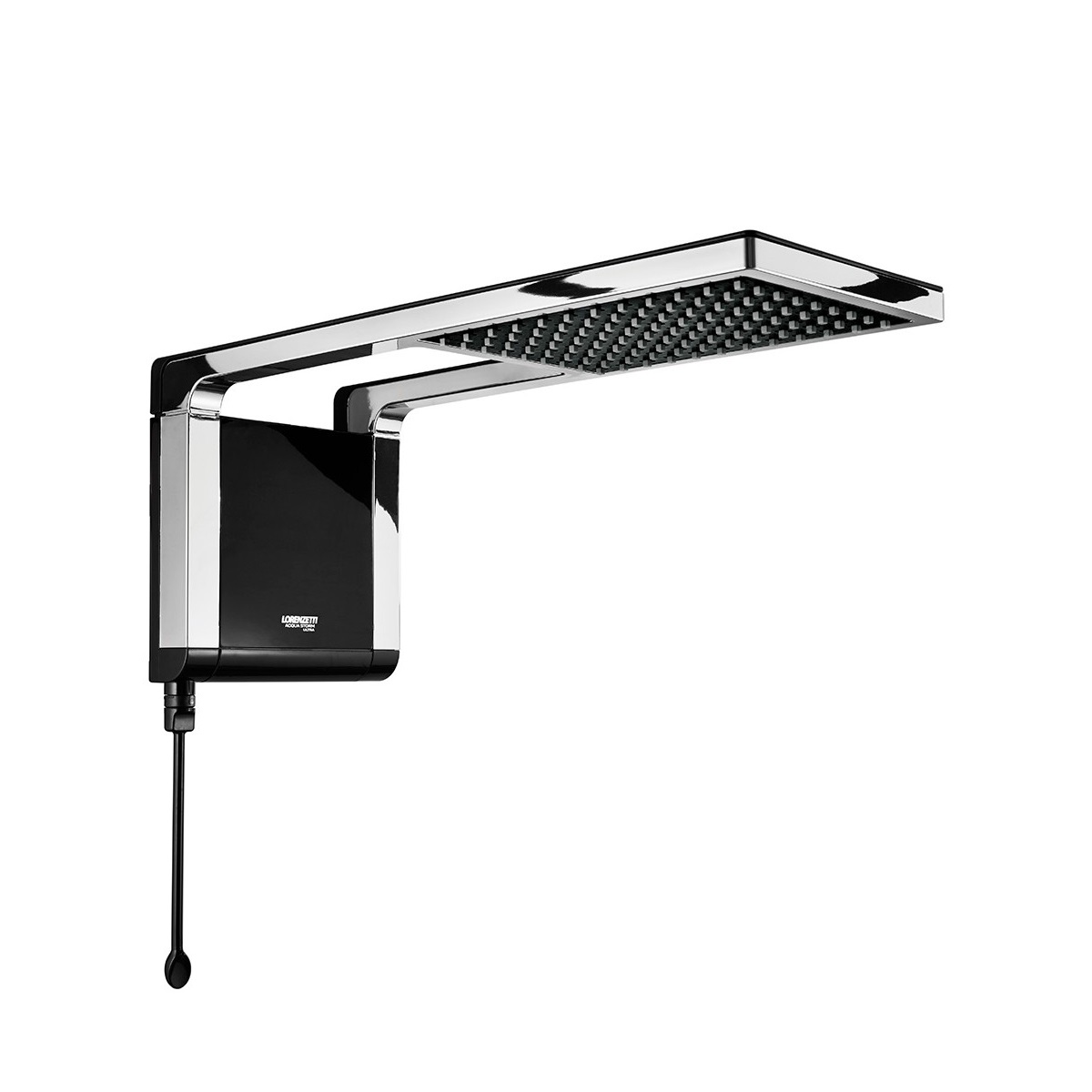 CHUVEIRO ACQUA STORM ULTRA PRETO CROMADO 7800W 220V LORENZETTI