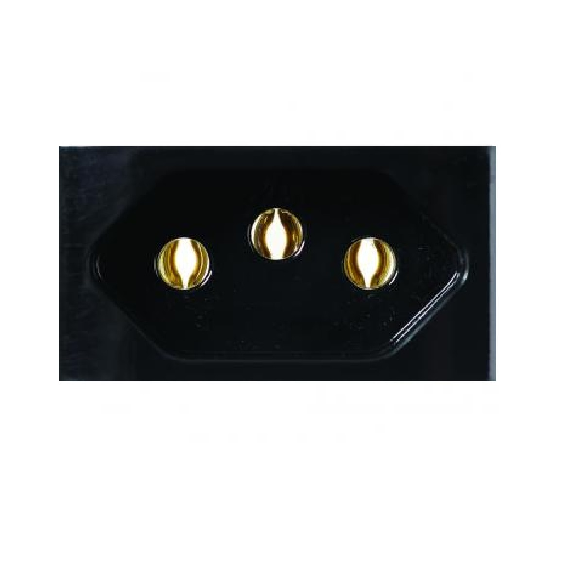 PEZZI MODULO TOMADA 20A PRETA LINHA 50000