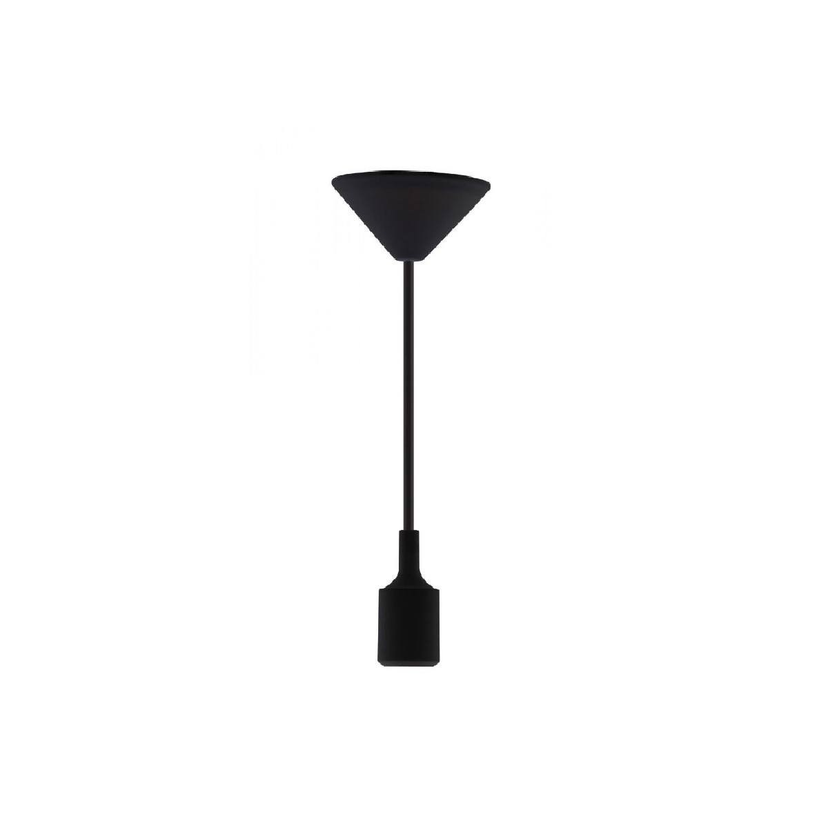 PENDENTE DOT METAL E27 PRETO TASCHIBRA