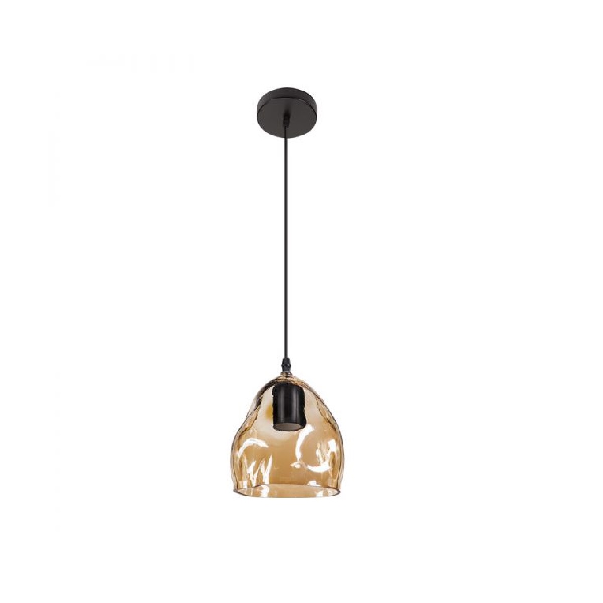 PENDENTE INMONTEPULCIANO 15X17CM E27 CHAMPAGN LUCI