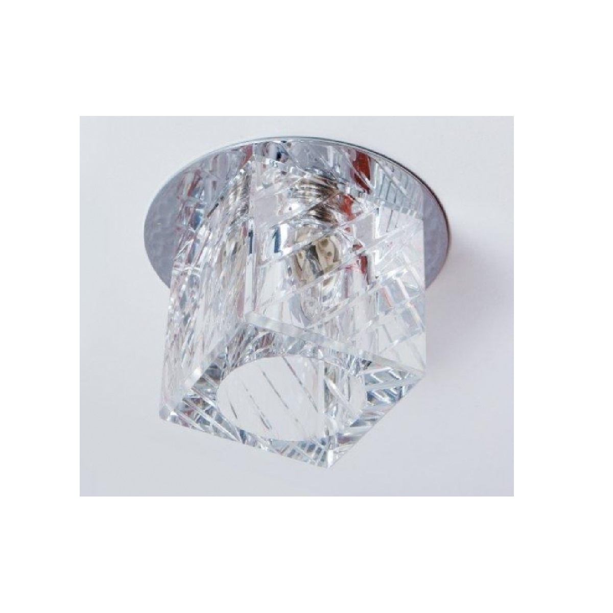 EMBUTIDO CRISTAL QUADRADO 70X70X70MM CRISTAL D&D