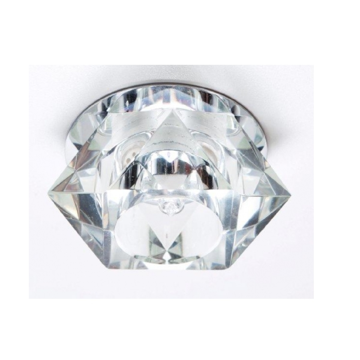 EMBUTIDO CRISTAL REDONDO 80X60MM CRISTAL D&D