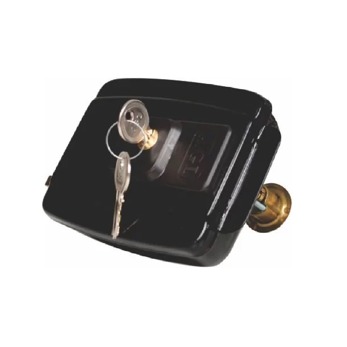FECHADURA AL100 - 12V PRETA 42MM AGL